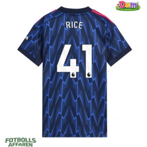 Arsenal Declan Rice #41 Bortatröja Kvinnor 2025-26 Kortärmad